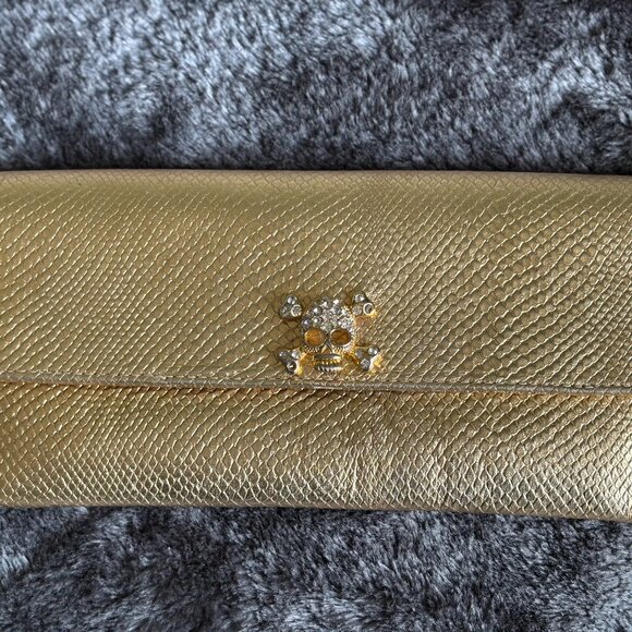 Gold Skull Clutch - Picture 1 of 6